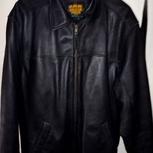 Leather jacket